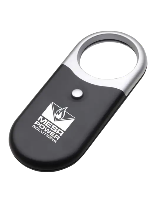 Compact Black Magnifier Light w/Mesa Solutions Logo
