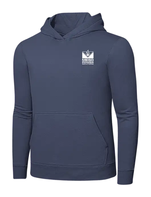 Steel Blue 7.8. oz Ring Spun Hooded Sweatshirt w/Mesa Solutions Logo