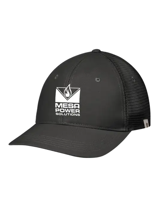 Carhartt Black Trucker Rugged Pro Series Cap w/Mesa Solutions Logo