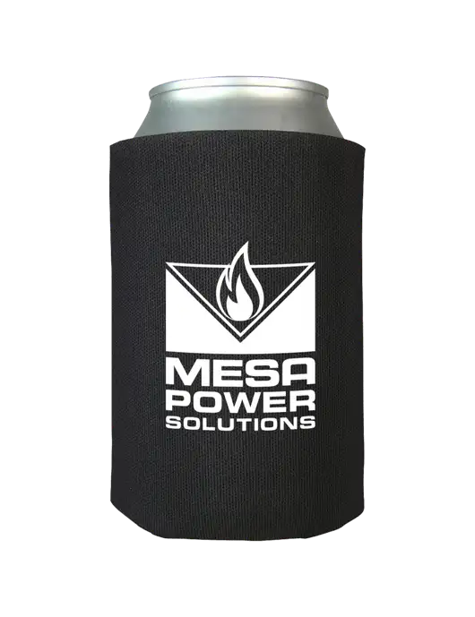 Black Foam Coolie w/Mesa Solutions Logo