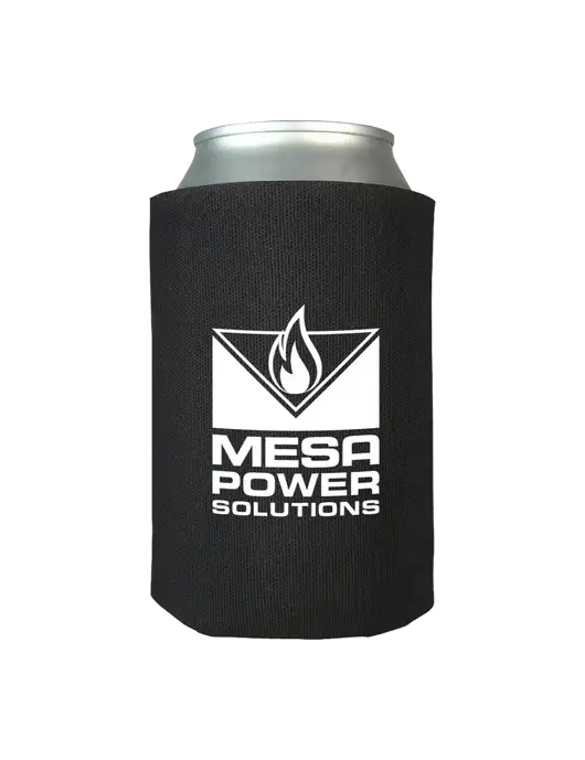 Black Foam Coolie w/Mesa Solutions Logo