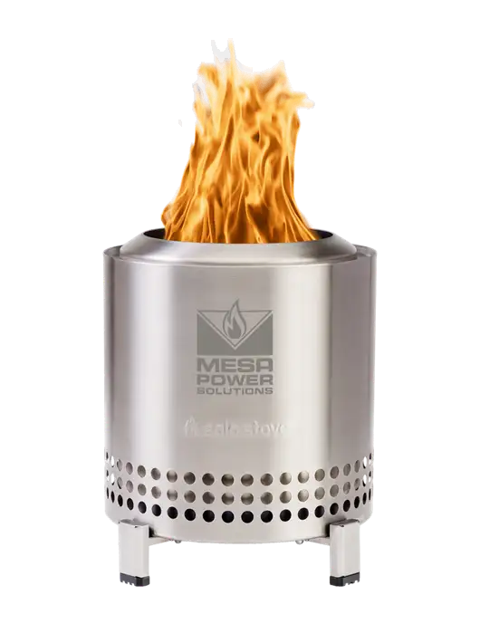 Solo Stove Stainless Steel Mesa XL w/Mesa Solutions Logo