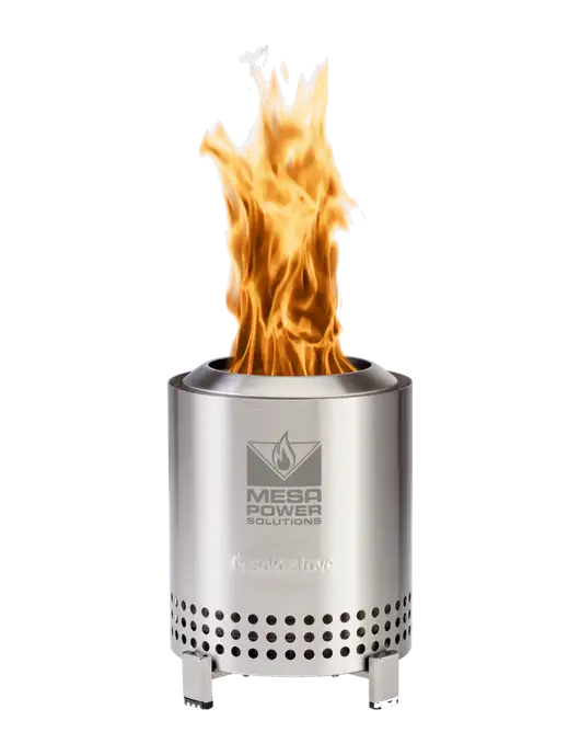 Solo Stove Stainless Steel Mesa  w/Mesa Solutions Logo