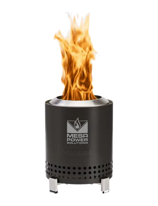 Solo Stove Black Mesa  w/Mesa Solutions Logo