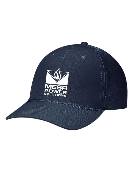 Richardson Laser Perf Performance Dark Navy/Navy-Grey-Blue Rope Cap w/Mesa Solutions Logo