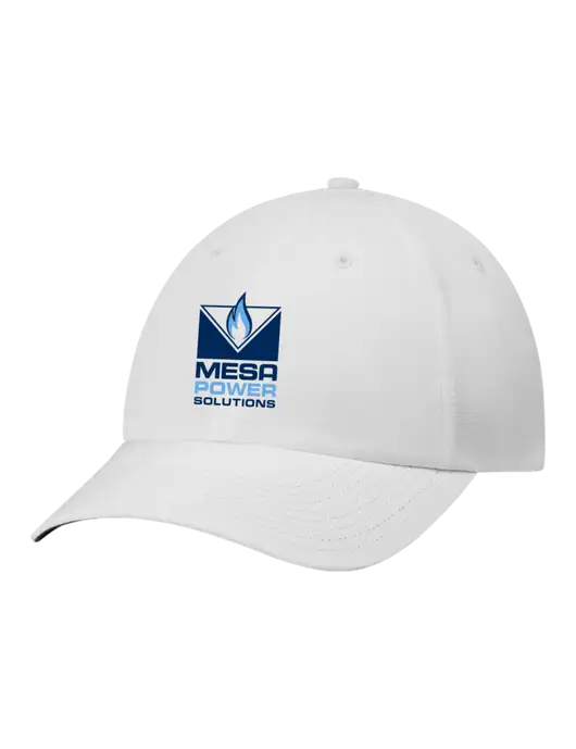 Richardson Relaxed Performance Lite White Cap w/Mesa Solutions Logo