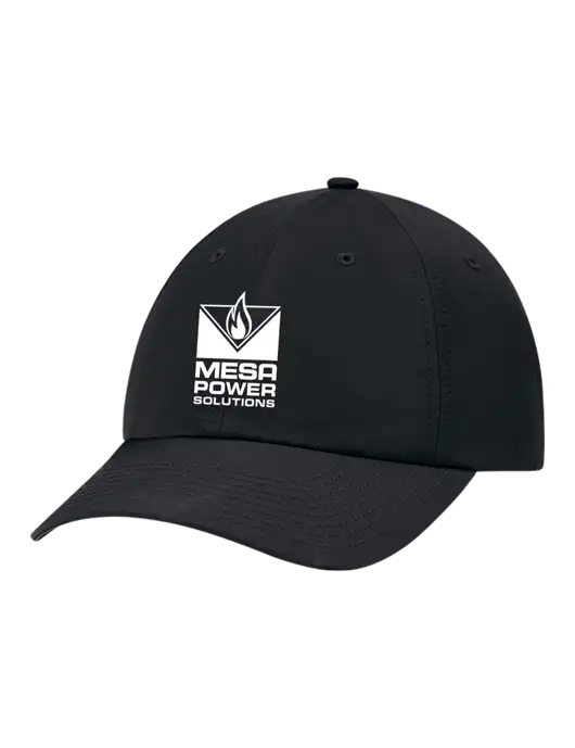 Richardson Relaxed Performance Lite Black Cap w/Mesa Solutions Logo