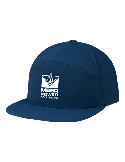 Richardson Light Navy Cannon Cap w/Mesa Solutions Logo