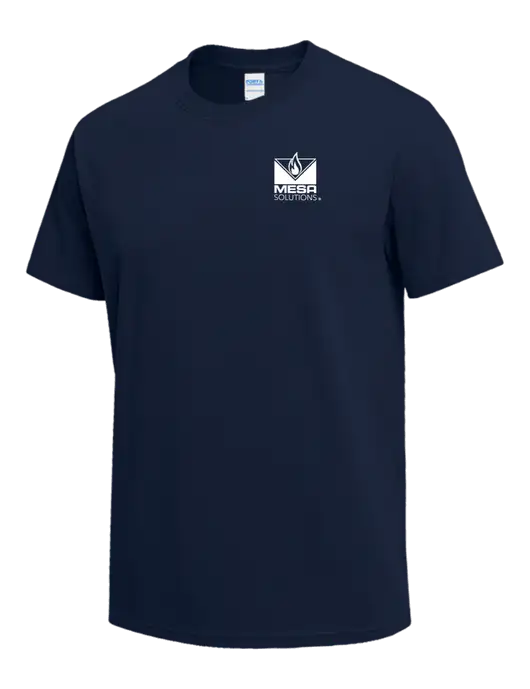 Navy Heavyweight 6.1 oz T-Shirt w/Vintage Logo