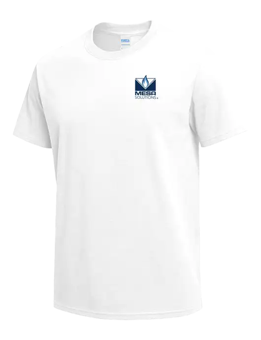 White Heavyweight 6.1 oz T-Shirt w/Vintage Logo