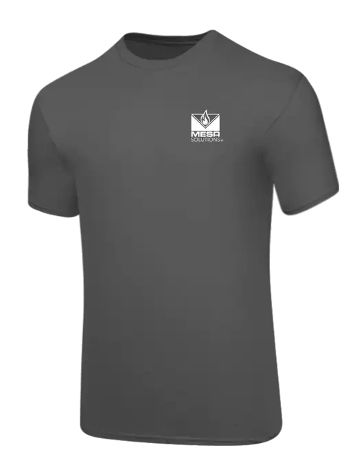 Core Blend Medium Grey T-Shirt w/Vintage Logo