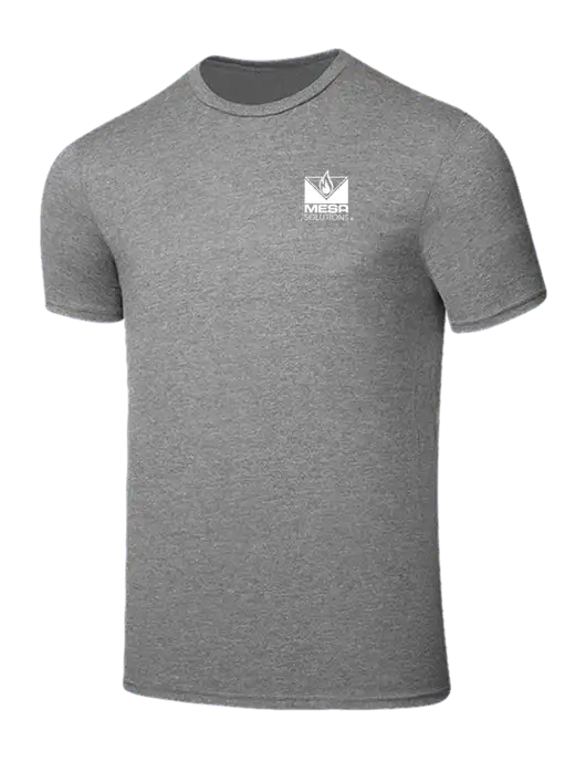 Seriously Soft Grey Frost T-Shirt w/Vintage Logo