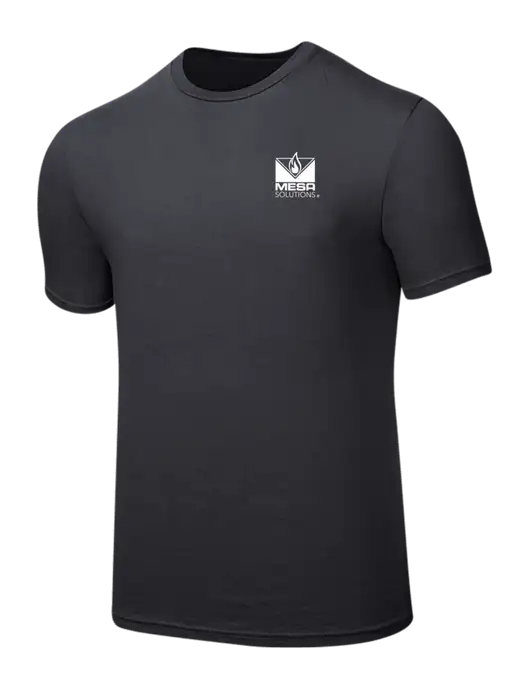 Seriously Soft Charcoal T-Shirt w/Vintage Logo
