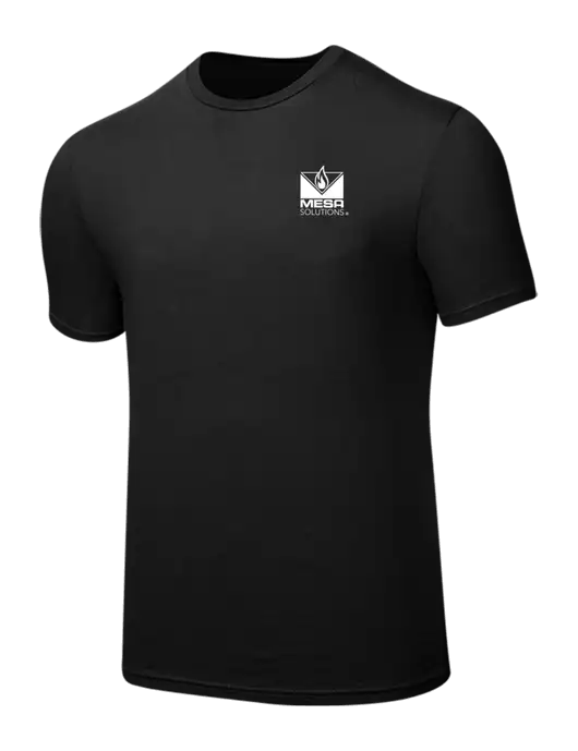 Seriously Soft Black T-Shirt w/Vintage Logo