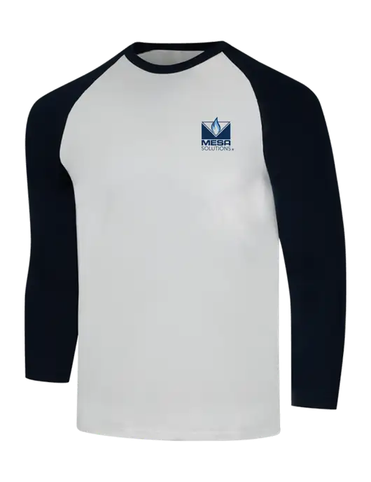 Simply Soft 3/4 Sleeve Black/White Ring Spun Cotton T-Shirt w/Vintage Logo
