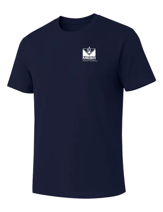 Allmade Dark Navy Organic Cotton Tee w/Vintage Logo