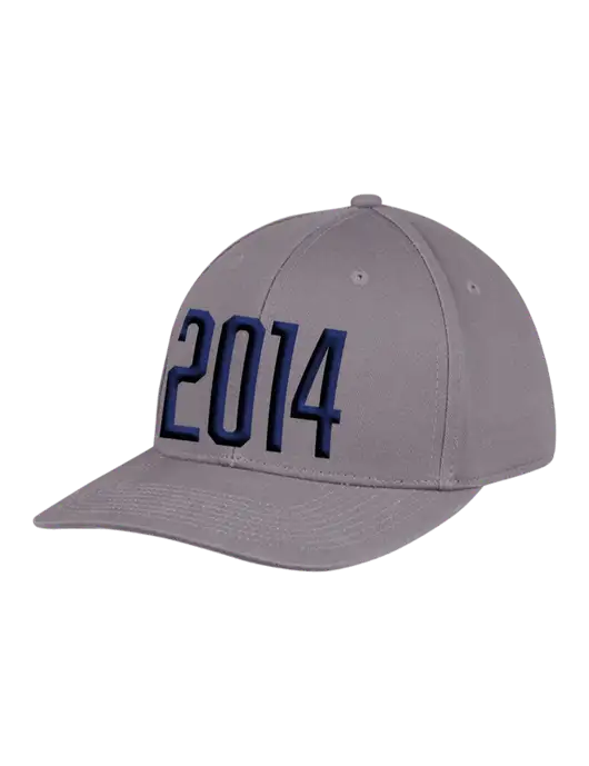 Premium Modern Structured Twill Charcoal Snapback Cap w/Puff 2014 Logo
