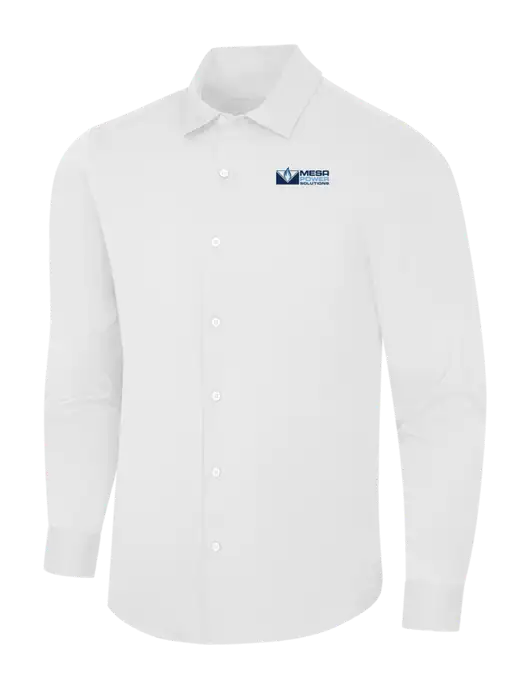 White City Stretch Shirt w/Mesa Solutions Logo