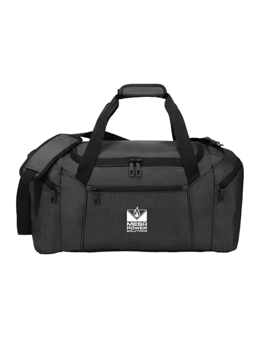 Slim & Lite Dark Grey Duffel    w/Mesa Solutions Logo