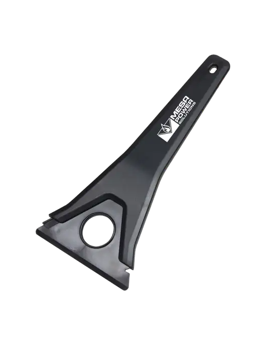 TriBlade Black Windshield Scraper w/Mesa Solutions Logo