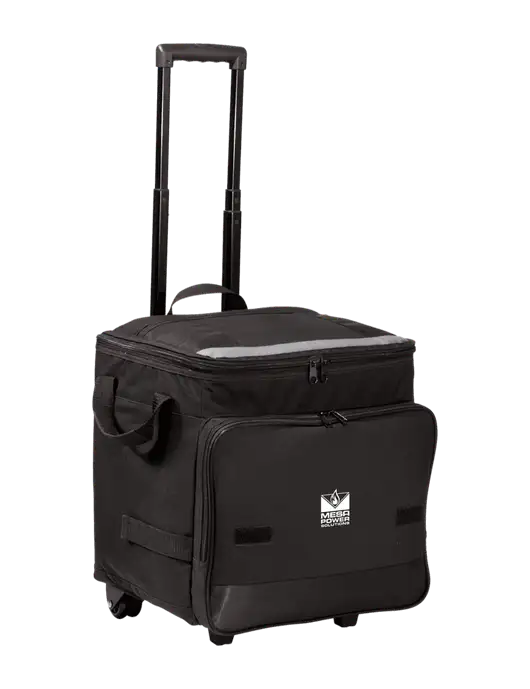 Black Rolling Cooler w/Mesa Solutions Logo