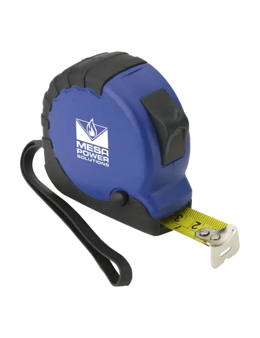 Blue Tape Measure, 16' w/Mesa Solutions Logo