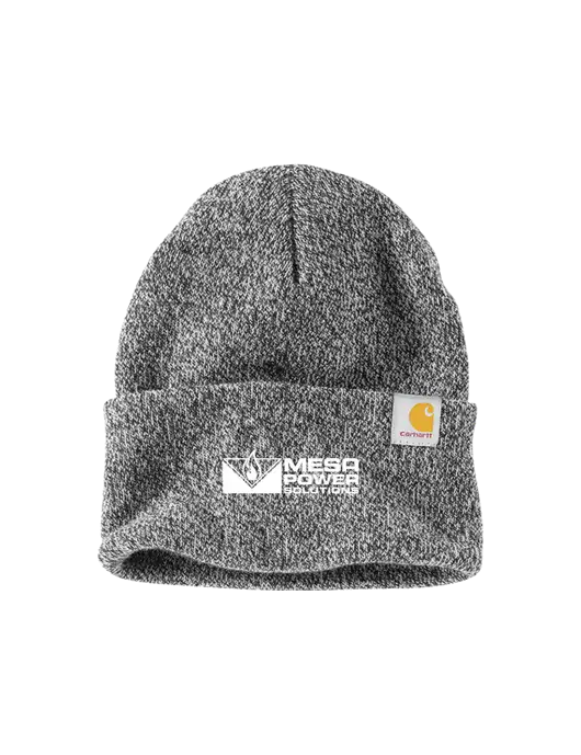 Carhartt Medium Grey Heather Watch Cap 2.0 w/Mesa Solutions Logo