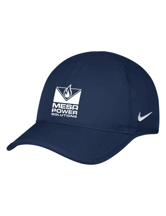 Nike Navy Featherlight Cap w/Mesa Solutions Logo