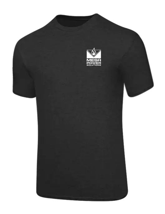 Core Blend Dark Heather Grey T-Shirt w/Mesa Solutions Logo
