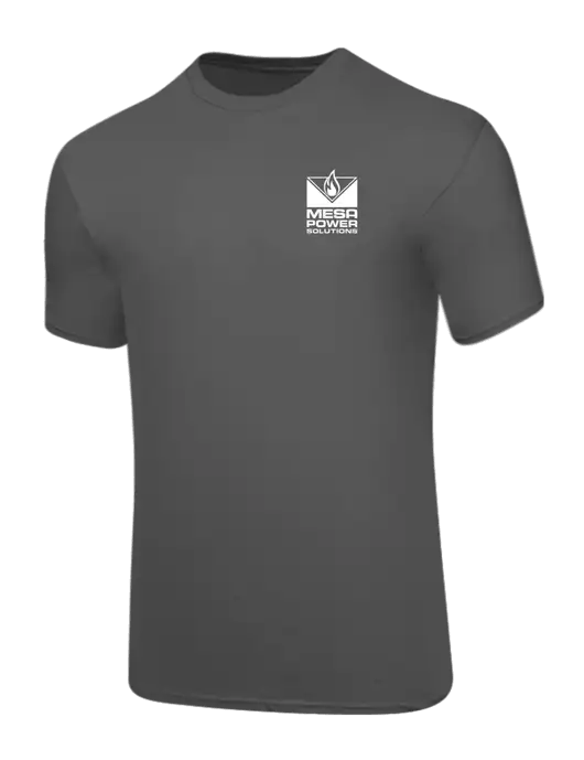 Core Blend Medium Grey T-Shirt w/Mesa Solutions Logo