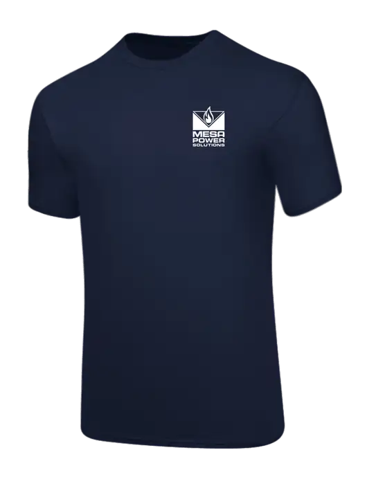 Core Blend Navy T-Shirt w/Mesa Solutions Logo