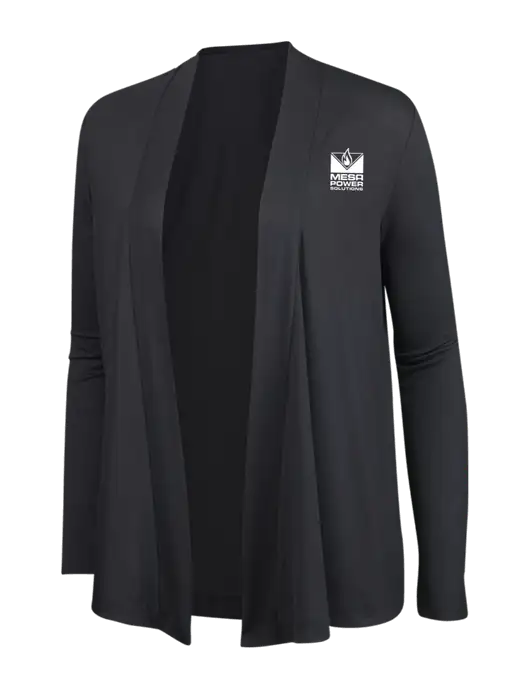 Smoke Grey Womens Concept Cardigan w/Mesa Solutions Logo