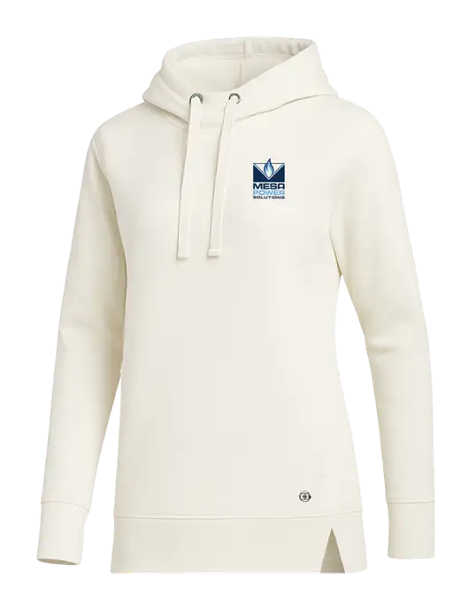 OGIO Ivory Luuma Pullover Fleece Hoodie w/Mesa Solutions Logo